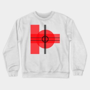 geometrical abstract design Crewneck Sweatshirt